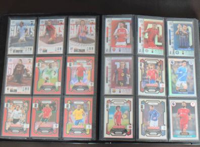 Football Cards Golden ballers limited Editions Topps chrome Merlin & Many more