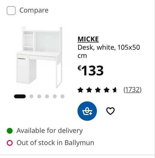 Ikea Micke Desk