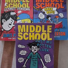 kids books James Patterson Middle school