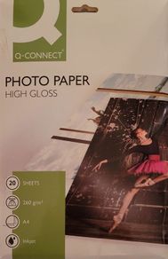 photo paper.