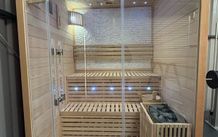 Sauna with stones , New (3/4 person)