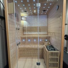 Sauna with stones , New (3/4 person)