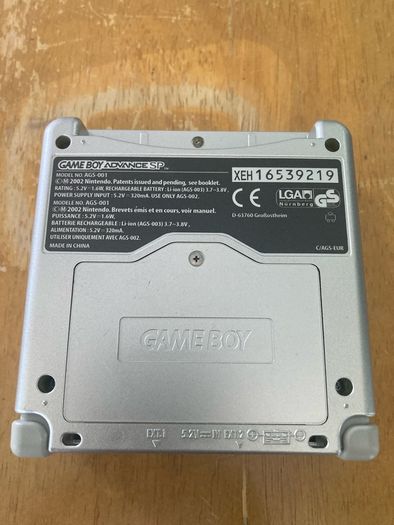 Nintendo Gameboy Advance SP - boxed