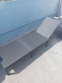 Rattan Sun Lounger