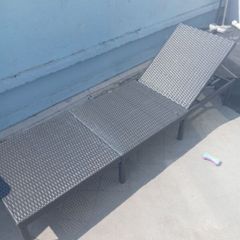 Rattan Sun Lounger