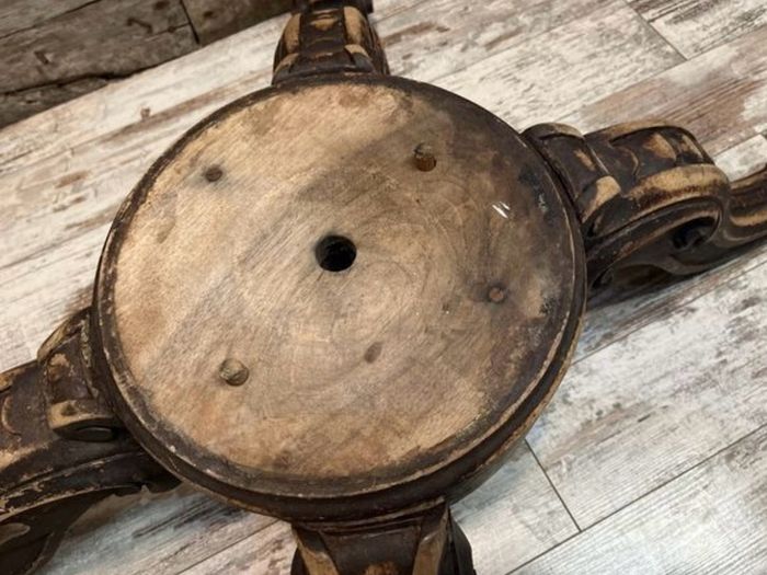vintage table leg