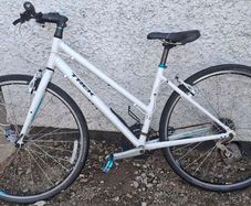 Trek 7.2 FX WSD Womens Hybrid Bike - Stagger Frame White