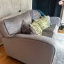 Grey custom made couch x 2 Image 3