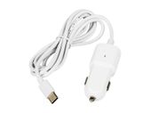 New Car Truck Charger 5V 2.1A 12V 24V USB Type C White Cigarette Lead Plug #967