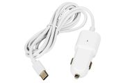 New Car Truck Charger 5V 2.1A 12V 24V USB Type C White Cigarette Lead Plug #967