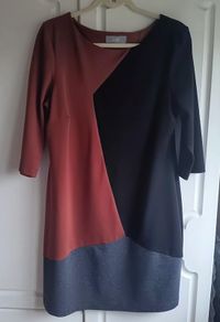 Wallis Dress with Geometric Pattern
