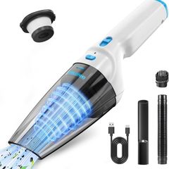 Vacuum Cleaner, 9500PA Car Vacuum Cleaner Cordless with Powerful Suction, Lightweight & Portable Car Cleaner for Car/Home/Pet