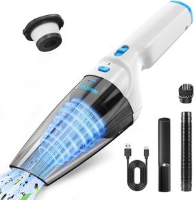 Vacuum Cleaner, 9500PA Car Vacuum Cleaner Cordless with Powerful Suction, Lightweight & Portable Car Cleaner for Car/Home/Pet