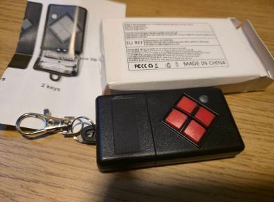 Garage door remote control - for Dickert MAHS40-04