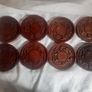 Wooden 8pce Coaster Set. Image 5