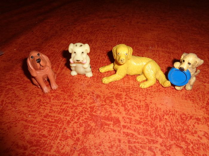 Dog Figures x 4 for Sale
