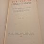 1926, Antique Find. The Psalms Patrick Boylan. A study of the Vulgate Psalter in the Light of the Hebrew Text. 2 Volumes. Vintage. Religious. Image 5