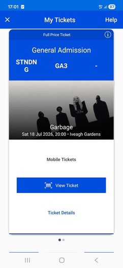 Garbage tickets x2