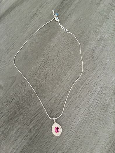 Newbridge Pendant With Pink Stone
