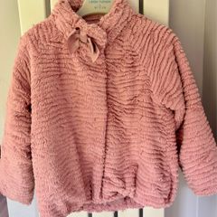 Mayoral girl faux fur coat, 5 years old