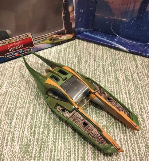 Star Wars Zam Wesell speeder