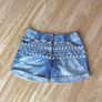 F&F Denim Embroidered Shorts, Greek Style Summer Shorts, Size - 13/14Yrs Image 5