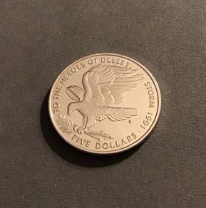 Marshall Islands 1991 5 Dollars