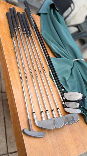 Left handed golf clubs