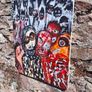 Original Acrylic Painting  Faces of War II Image 3