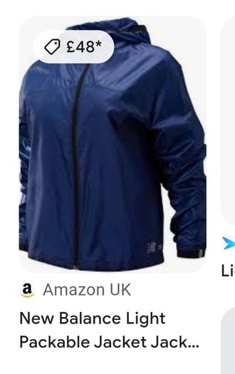 light runnig jacket New Balance