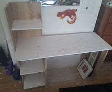 Wooden desk