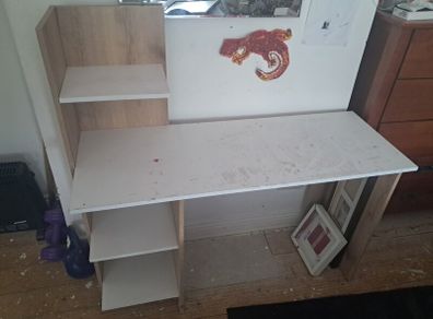 Wooden desk