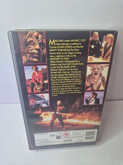 HIGHWAY TO HELL (1991) VHS - Rare Cult Horror Ex-Rental - 20:20 Vision PAL Play Tested Mould Free