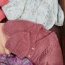 5 x Handknit cardigans and hats Image 3