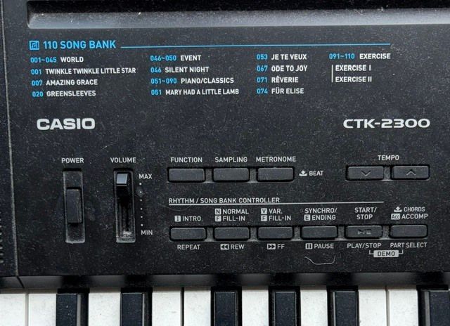 Casio CTK-2300 61-Key Electronic Keyboard