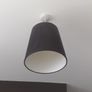 Modern Pleated Black 35cm Light Shade Image 2