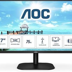 AOC 27 inch Full HD Monitor - Excellent Condition