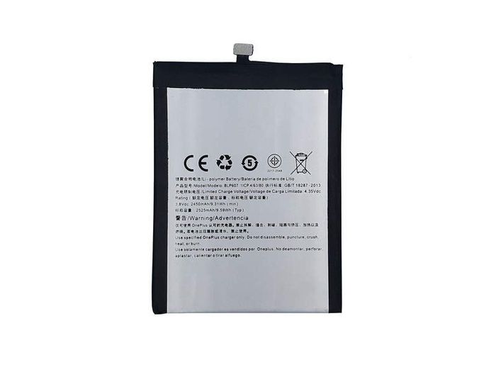 Replacement Battery For OnePlus X Battery Internal 2525mAh 3.8V BLP607 New - FHTOPXB