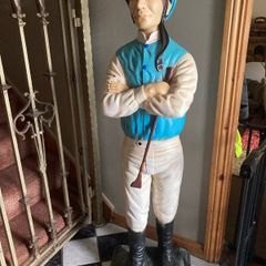 Jockey statue full size