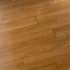 Solid oak wooden floor