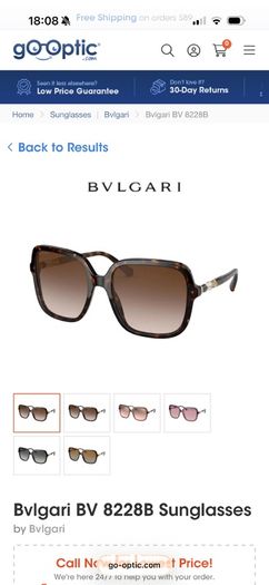 Bvlgari Sunglasses