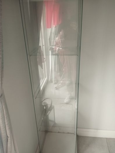 Glass display cabinet