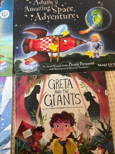 5 Great books Adam's by Benji Bennett/ Gretta / Alexander the Great Dane