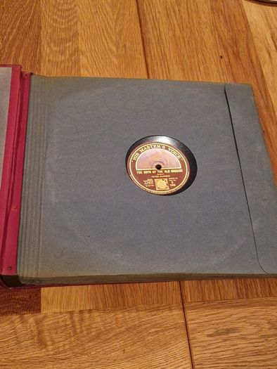 Vintage Album of 78rpm Records