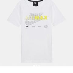 White Nike Air max tshirt, XL kids