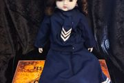 vintage porcelain doll
