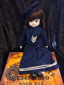 vintage porcelain doll