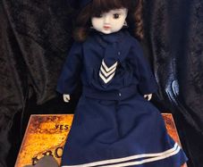 vintage porcelain doll