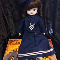 vintage porcelain doll