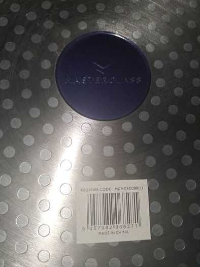 MasterClass blue casserole dish